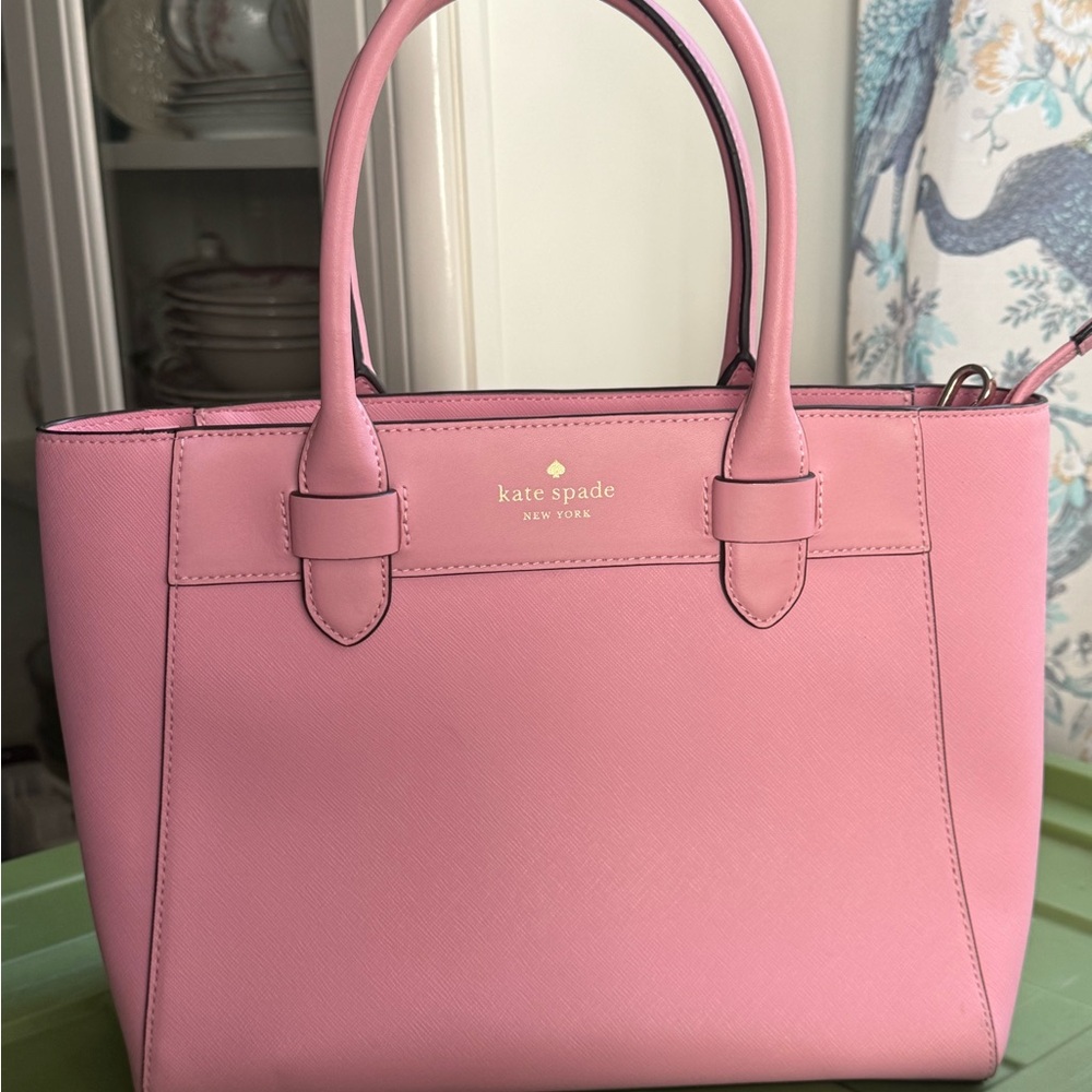 NWOT Kate Spade New York Melanie Satchel in Bright Carnation 💕 - Picture 4 of 6